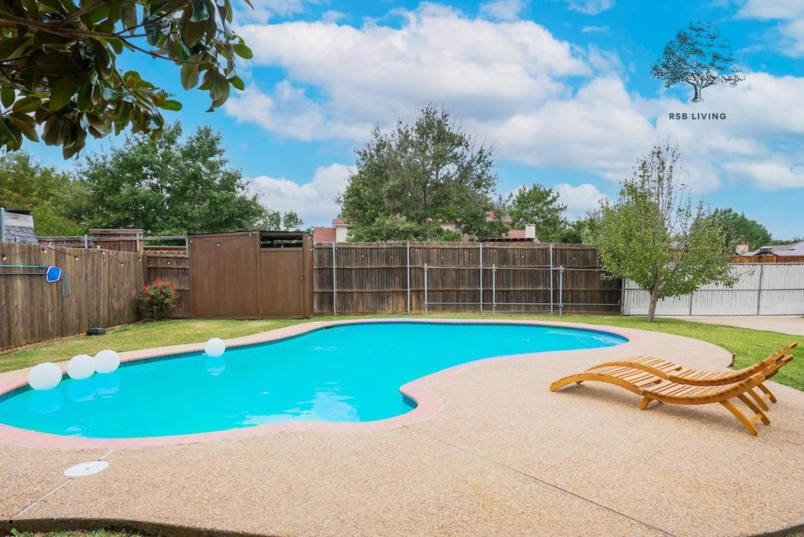 6Br 3,5Ba Home Pool, Hot Tub, Game Room -16 Guests Sachse Экстерьер фото